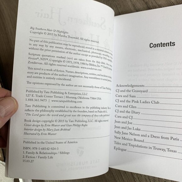 Big, Southern Hair And Highlights By Marsha Thouwald Paperback 2015 - Picture 8 of 8